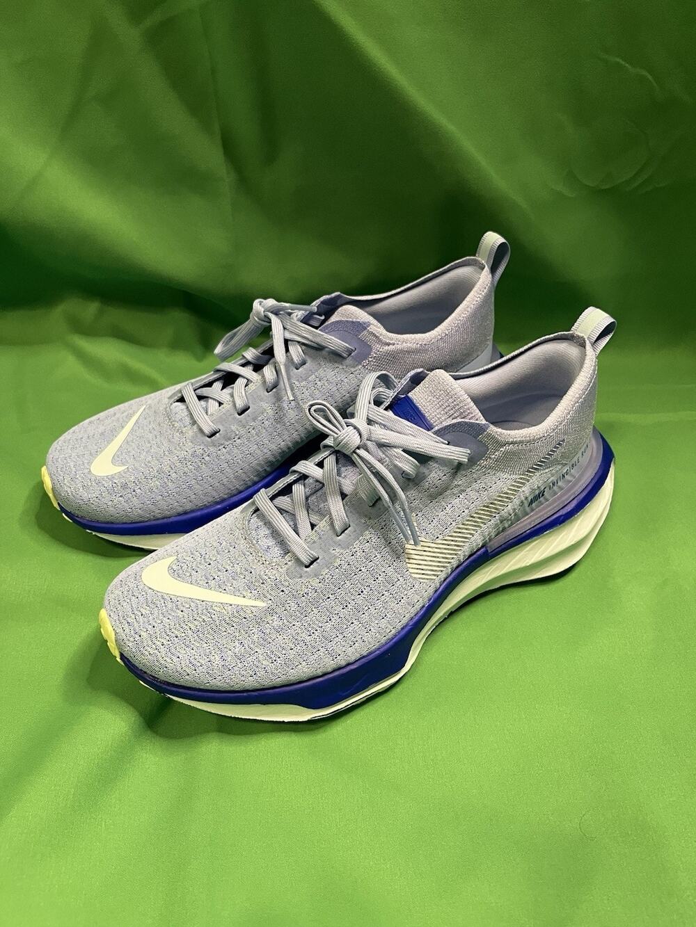 New Men's Nike ZoomX Invincible Run FlyKnit 3 Glacier Blue Size 9 DR2615 405